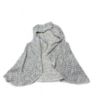 Altard State Cream Gray & White Sweater Vest‎ With Pockets